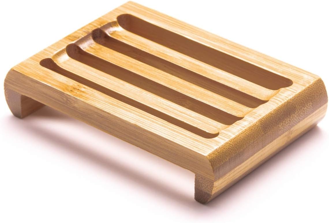 Bamboo Soap Dish, Natural
