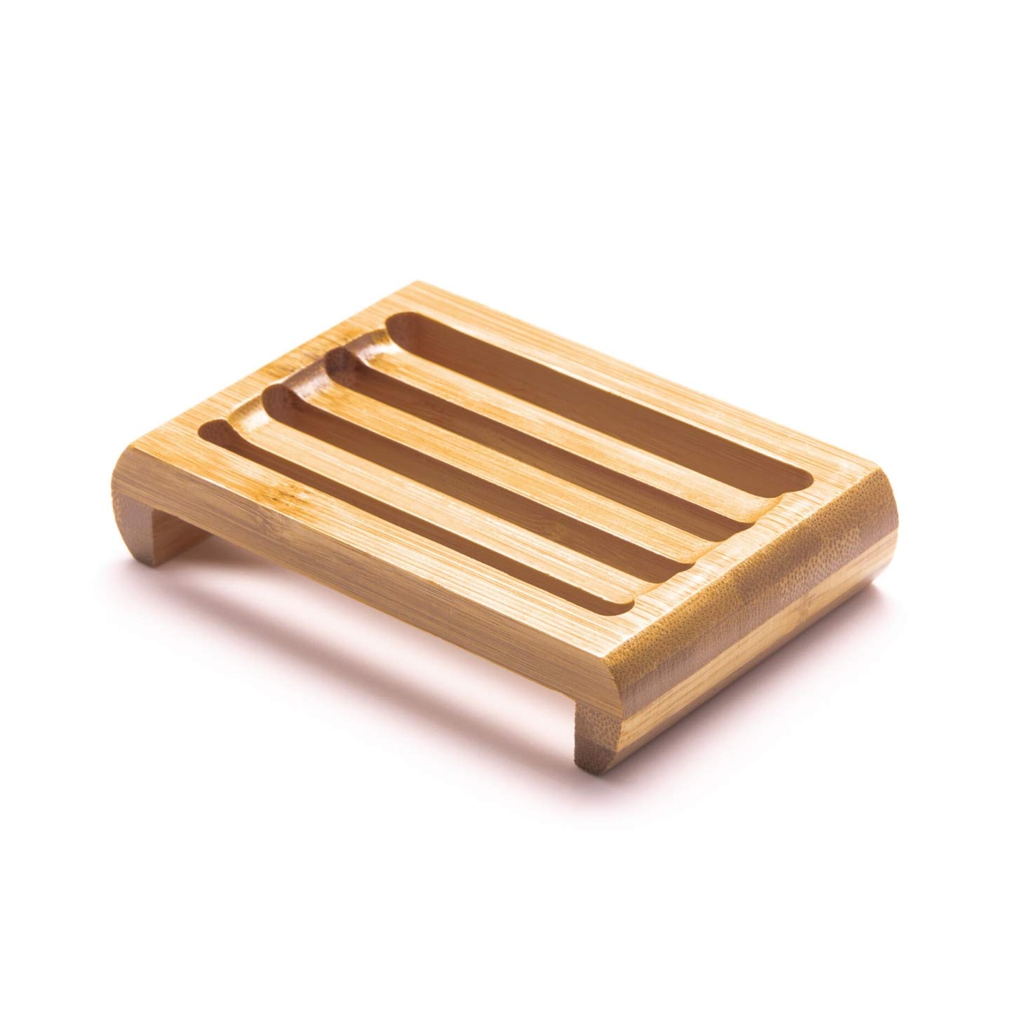 Bamboo Soap Dish | Bamboo Soap Tray | 11cm x 7.5 cm | Eco Product, Eco Friendly Gift (1)