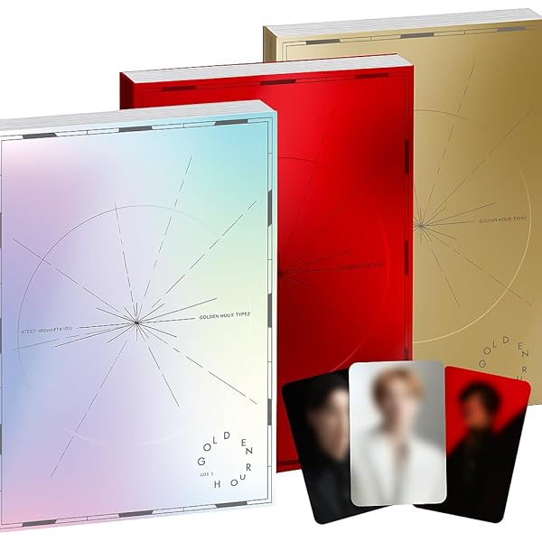 Amazon.com: ATEEZ GOLDEN HOUR : Part.1 10th Mini Album with
