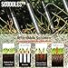 scuddles Lawn Aerator Shoes, 3 Straps Heavy Duty Spike Aerating Sandals for Soil with Adjustable Straps - Sturdy Universal Size, Men Women NO Assembly Needed Use Straight Out of Box