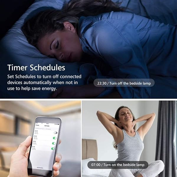 eMylo WiFi Interruptor De Rel Smart Light Switch Inalmbrico Control Remoto Interruptor Temporizadores de automatizacin del hogar Compatible con Alexa Echo Google Home Iphone Android App 1 paquete