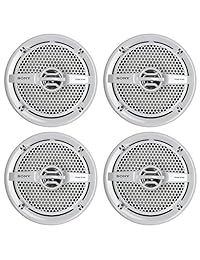 Sony 4 XS MP1611 6.5 "280 vatios Altavoces marinos de doble cono Estéreo Blanco XSMP1611