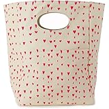 Fluf Organic Cotton Lunch Bag, Floating Hearts
