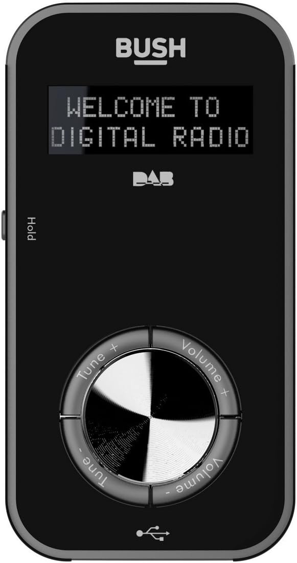Bush Personal DAB Radio - Black