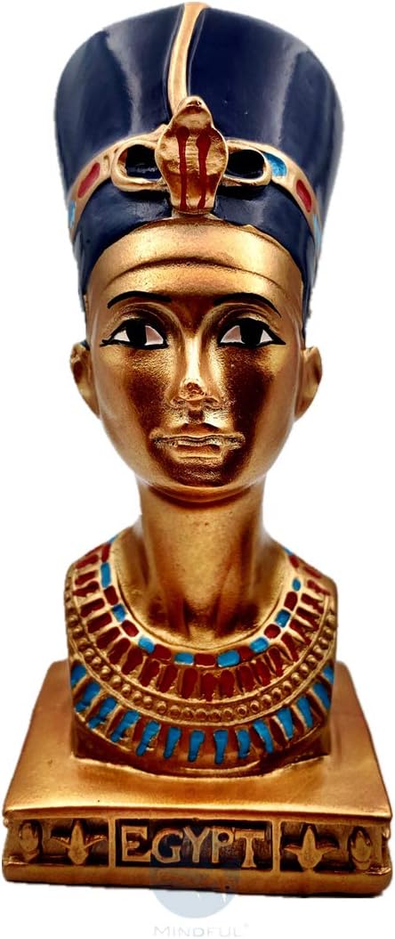 Amazon Com Mindful Ancient Egyptian Queen Nefertiti Bust Statue Home Decor Sculpture Home Kitchen mindful ancient egyptian queen nefertiti bust statue home decor sculpture