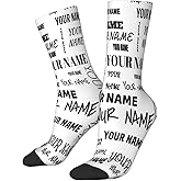 Custom Face Socks - Personalized Funny Socks With Face Photos & Text - Funny Gifts For Men & Women