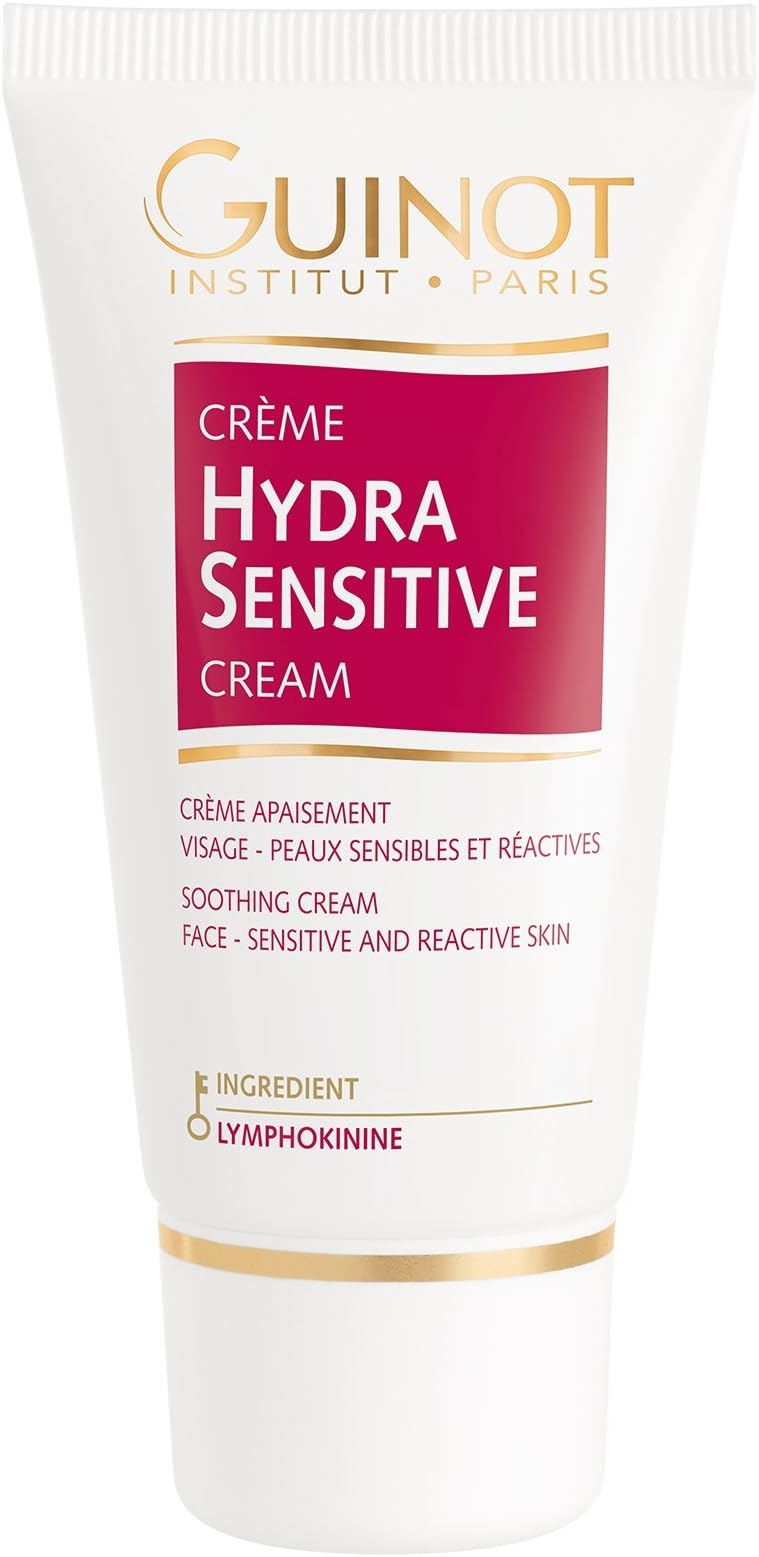 Guinot Crème Hydra Sensitive Face Cream 50ml Soothing Calming Sensitive Skin