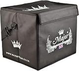 Major Wear Collapsible Hat Box Black for Top Hats Bowler Hats view 1