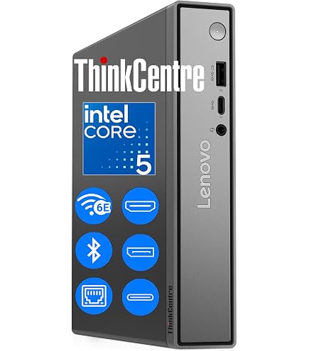 Amazon.com: Lenovo ThinkCentre M70q Tiny i5-10500T 8GB 256GB SSD