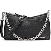 Calvin Klein womens Zoe Top Zip Chain Crossbody