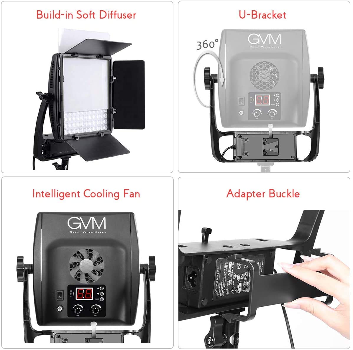 Mettlelite SPL210B Bi Color LED Video Light With APP Egypt