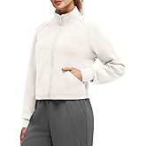 G4Free Smoofit Modal Soft Women's Zip Up Jackets Mock Neck Casual Sweatshirts Athletic Workout Tops with Pockets