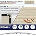 Windscreen4less Privacy Fence Screen Heavy Duty Windscreen Fencing Mesh Fabric Shade Net Cover with Brass Grommtes for Outdoor Wall Garden Yard Pool Deck, 6'x50' Beige