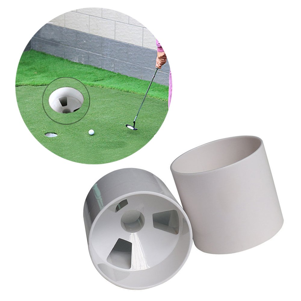 2-Pack Golf Putting Hole Green Training Practice Cup