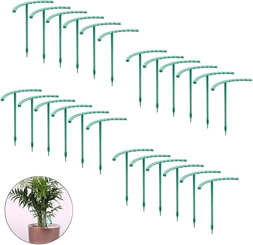 xiaoHannaw Mini estacas para Plantas, Paquete de 12 Unidades de ...