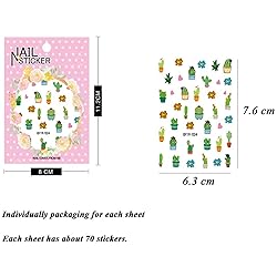 Nail Stickers for Women and Little Girls - 12