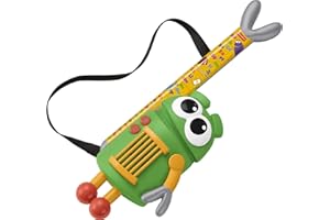 Fisher-Price StoryBots A to Z Rock Star Guitar, pretend musical instrument learning toy that teaches the alphabet for preschool kids ages 3 years & up