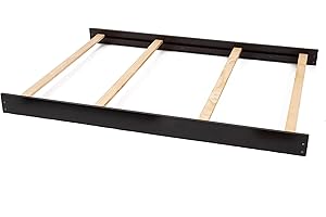 CC KITS Full-Size Conversion Kit Bed Rails for Munire & Echelon Convertible Cribs - Solid Wood Rail - Toddler and Adult Bed Rail for Full-Size Beds - Essential Nursery & Baby Furniture (Espresso)