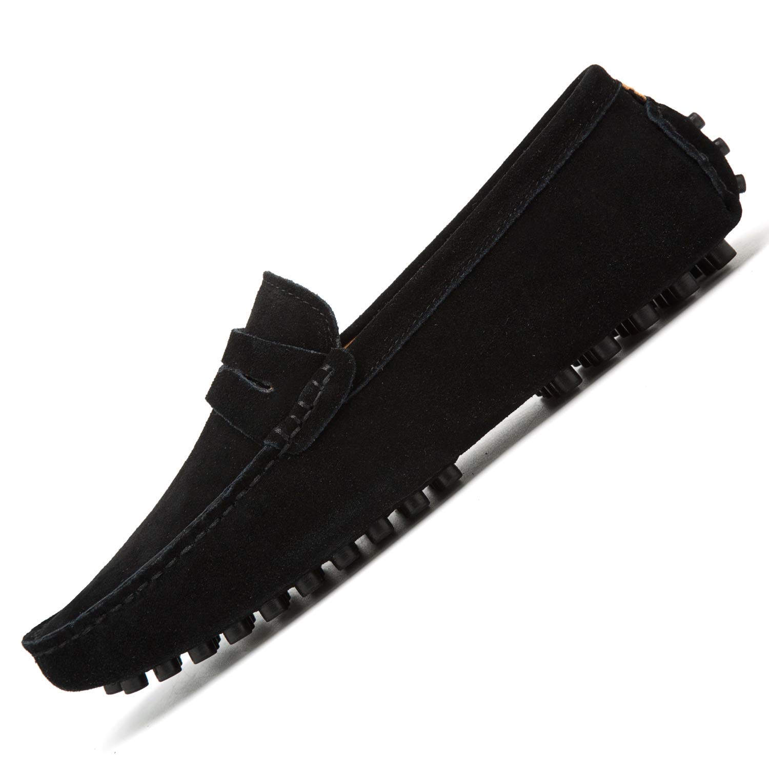 Go Tour Men's Penny Loafers Moccasin Driving Shoes Slip On Flats Boat Shoes