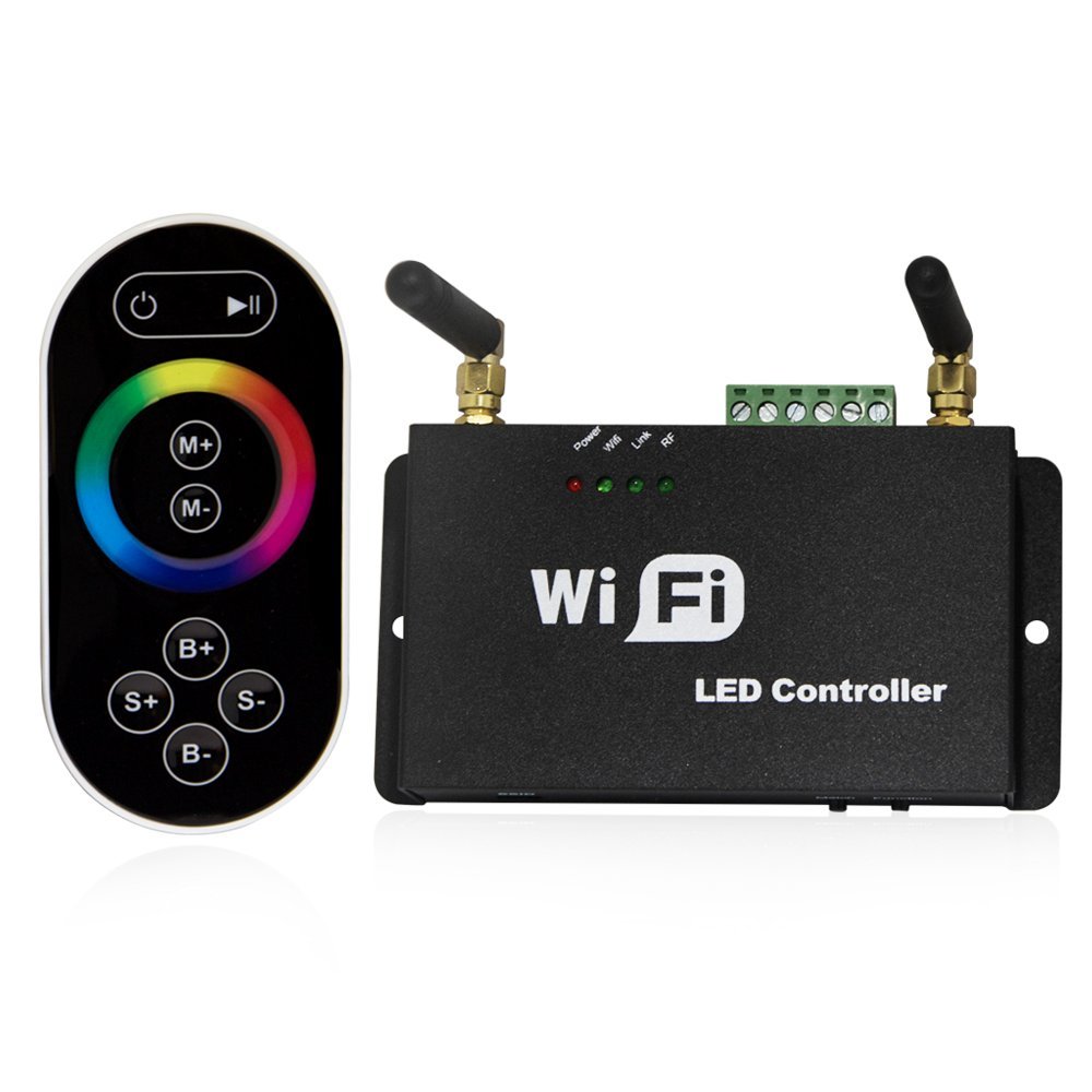 Multiuso WiFi LED controller con RF, Multizona RGB/Dual