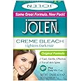 Jolen creme bleach lightens dark hair 30ml (6 Pack)