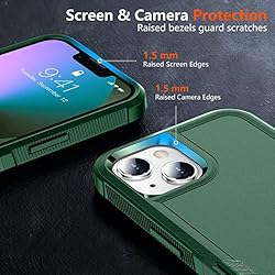 SPIDERCASE Designed for iPhone 13 Case/iPhone 14
