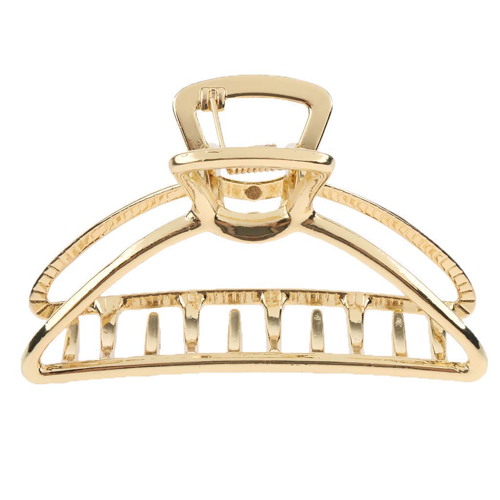 damen haarklammer gross dickes haar mit metallbacke rutschfest rosegold wie beschrieben