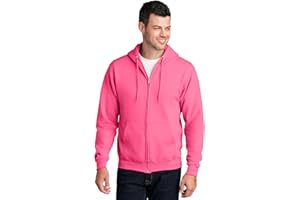 PORT & COMPANY Port & Co Classic Fleece Full-Zip Hooded Sweatshirt-PC78ZH