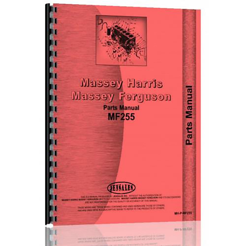 Amazon.com: New Massey Ferguson 255 Parts Manual: Industrial & Scientific