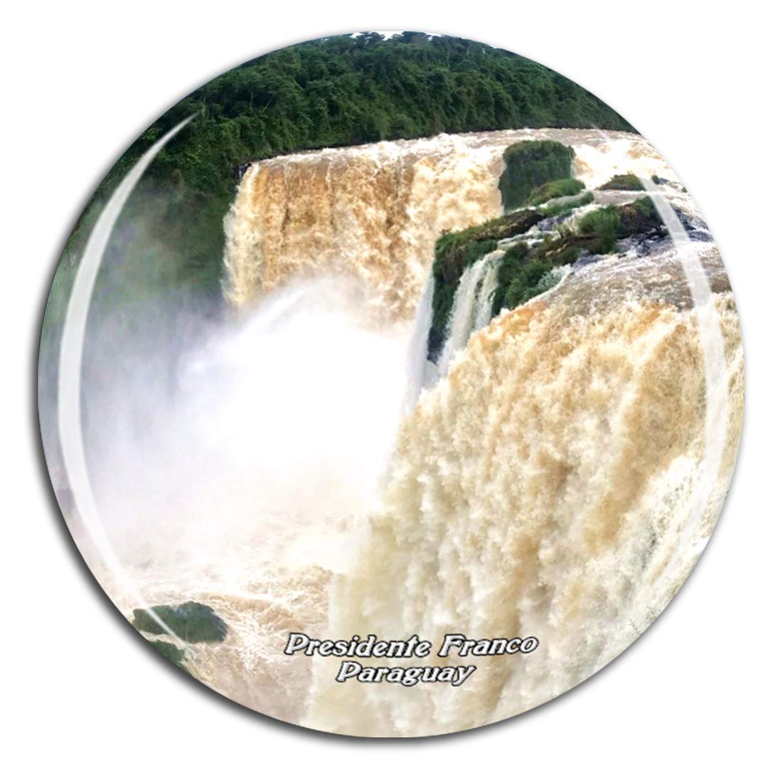 Weekino Cascada Paraguay Presidente Franco Imán de Nevera 3D de ...