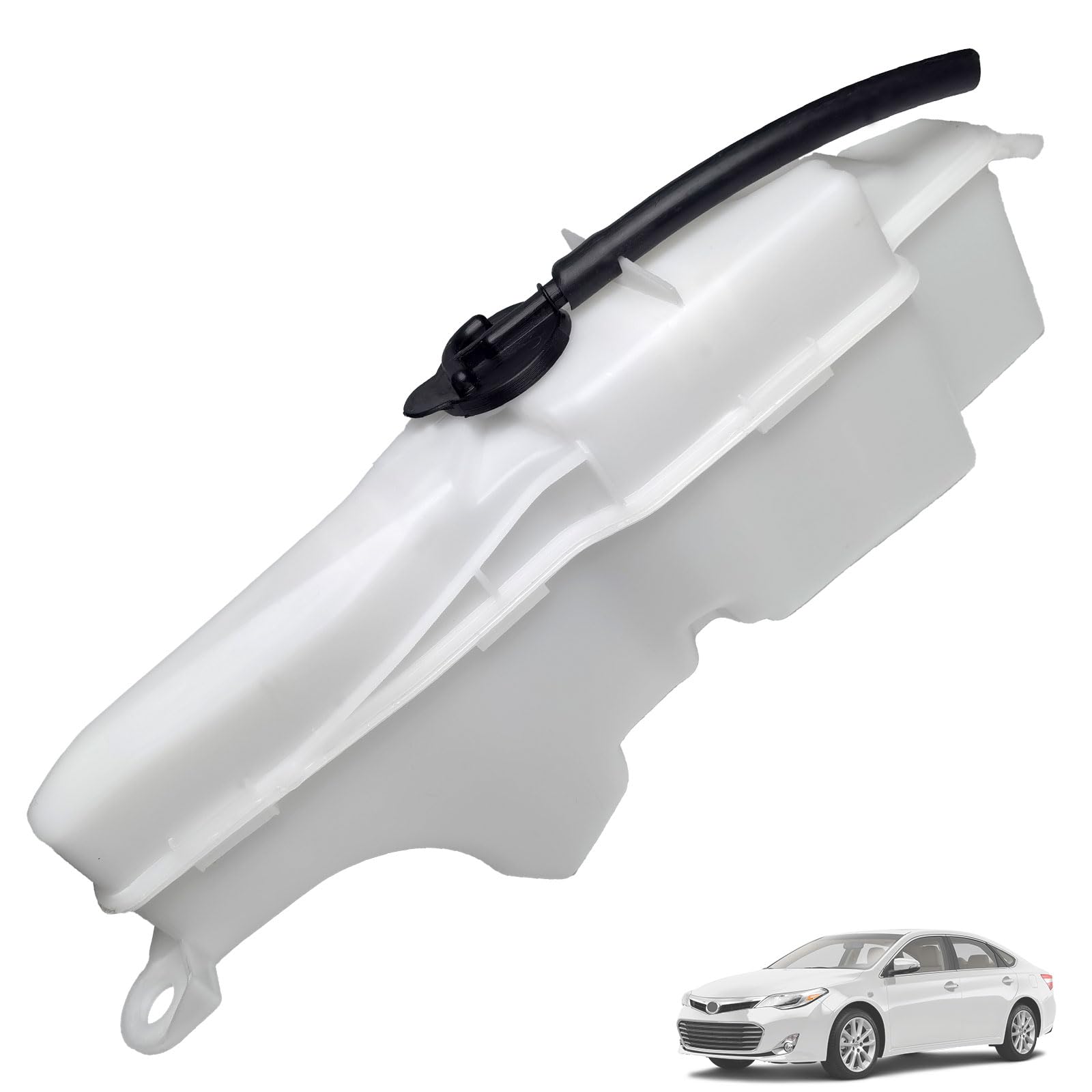 Photo 1 of 164700V020 Engine Coolant Expansion Reservoir Tank with Cap Compatible with Toyota Avalon 2013-2018, Camry 2012-2017, Lexus ES350 2016-2018 Radiator Reservoir Tank Replaces TO3014135 164700-V020