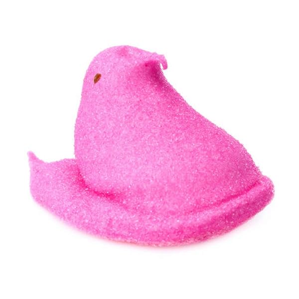 PEEPS PINK MARSHMALLOW CHICKS, 3 OZ, 10 CT