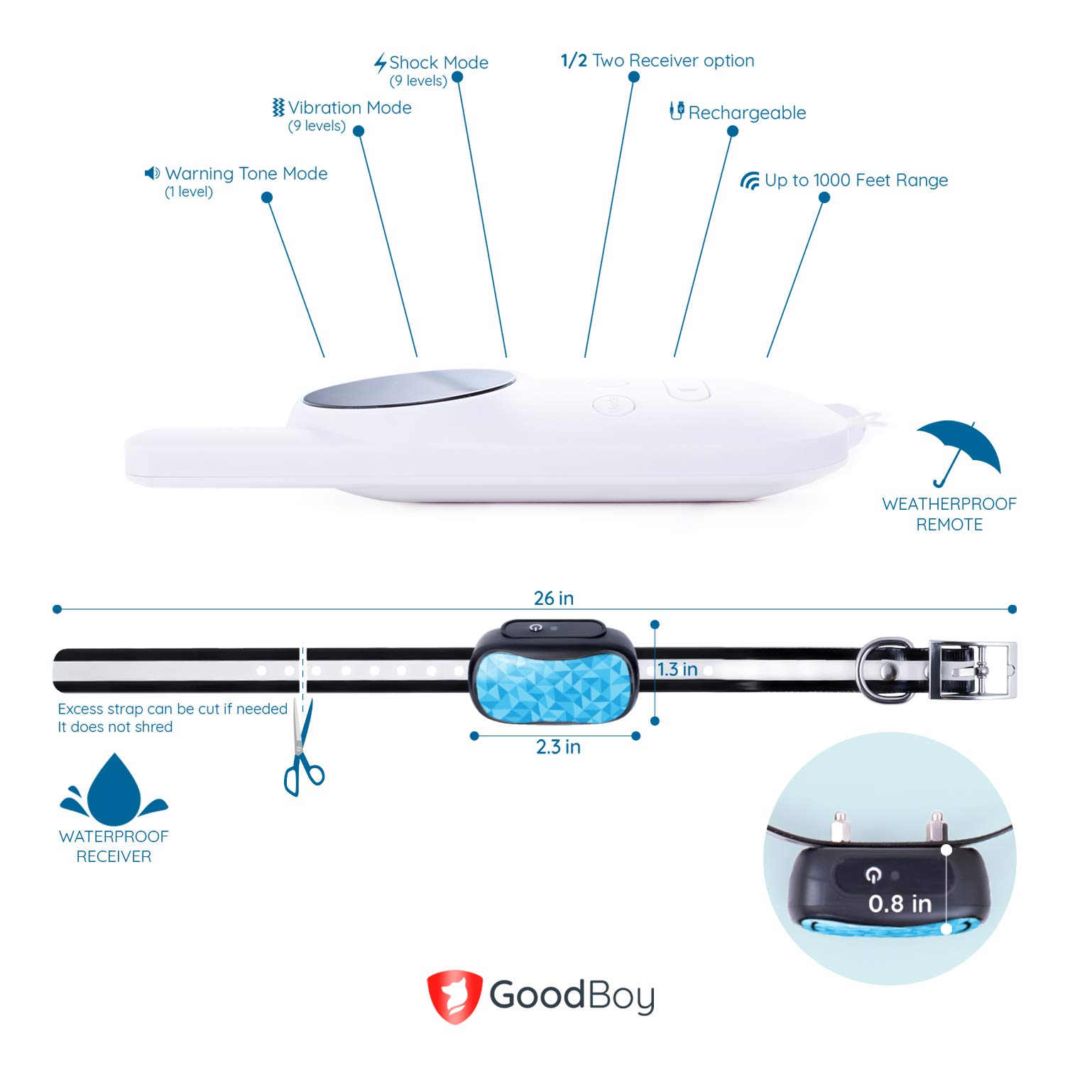 goodboy small size remote collar