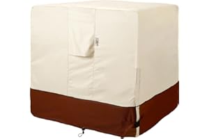 Westblue Air Conditioner Cover for Outside Units-36'' Durable 600D AC Cover for Outside Unit Waterproof & Resistant AC Unit Covers Outdoor Central Square Fits up to 36 x 36 x 39 inches
