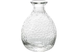 ADERIA F49093 Tsugaru Vidro Tokkuri 6.7 fl oz (190 ml), Made in Japan, Cold Sake, Hot Sake, Sake, Katakuchi, Stylish, Microwa