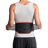 MAXAR Bio-Magnetic Back Brace for Lower Back Pain Women and Men - Lumbar Support Brace W/ 34 Powerful Magnets & Far Infrared Technology - Lower Back Support for Sciatica, Herniated Disc, Scoliosis