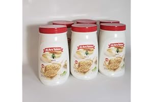 Al Arz Tahini Pure Sesame Paste 1lb jar 6 pack