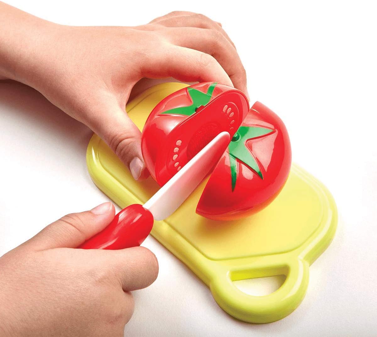 slice and play velcro fruit cutting set
