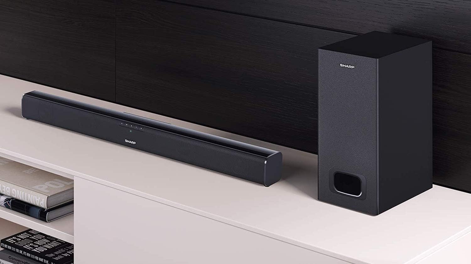 sharp soundbar with subwoofer