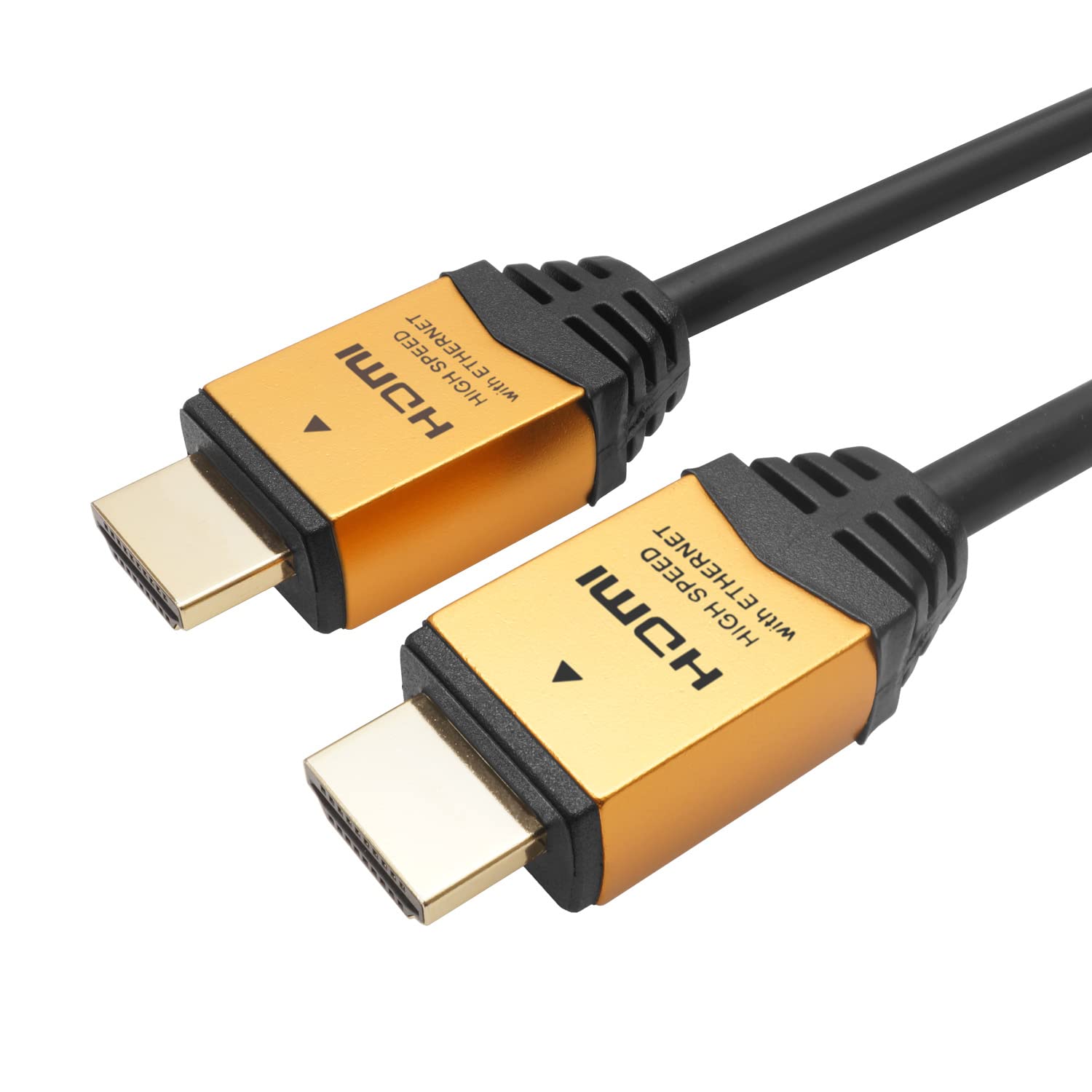 ホーリック プレミアムハイスピードHDMIケーブル テレビ用 1.5m 18Gbps 4K/60p HDR HDMI 2.0規格 ゴールド HDM15-891GD商品画像