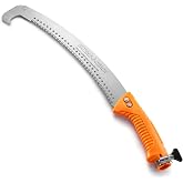 Pruning Manual Hand Saw for Tree Trimming (Pole Sold Separately) | Hand Held or with Extension Manual Pole Saw // Fits All Extension Poles with Standard US Acme Thread // Tree Limb Hand Saw