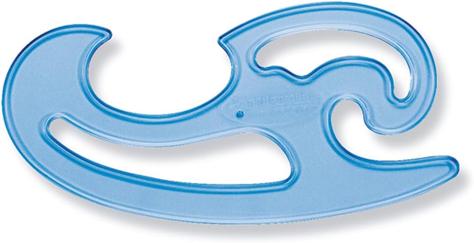 Staedtler Mars 571 Set of 3 Shapes of French Curves, 57140WP : Technical Drawing Templates : Office Products