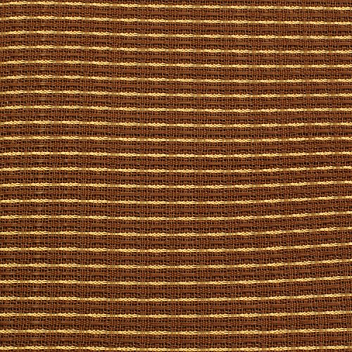 Cabinet Grill Cloth, Oxblood Red and Tan, 34” Width