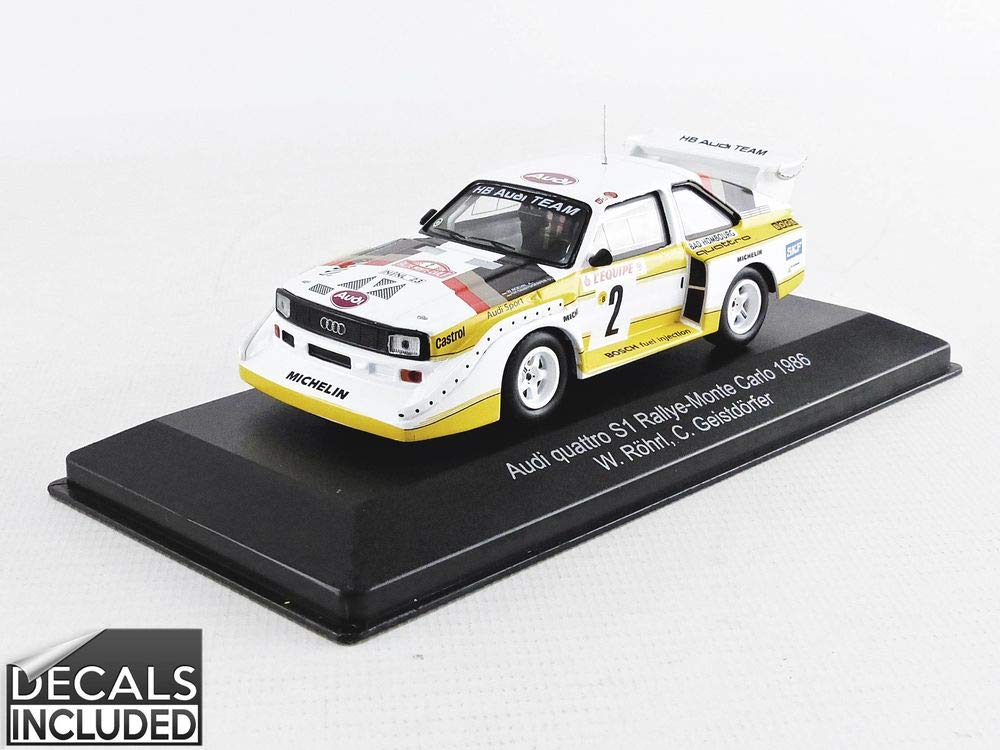 CMR WRC003 Collectible Miniature Car White/Yellow/Red