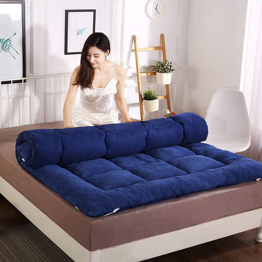 Futón japonés Colchón de tatami de arrastre de comodidad del colchón