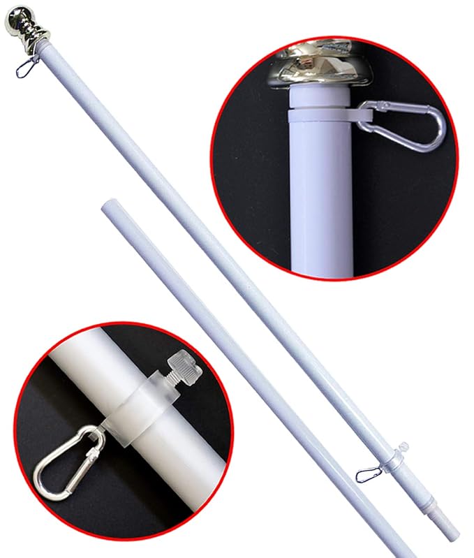 American Signature Flag Pole 6 ft Heavy Duty Aluminum
