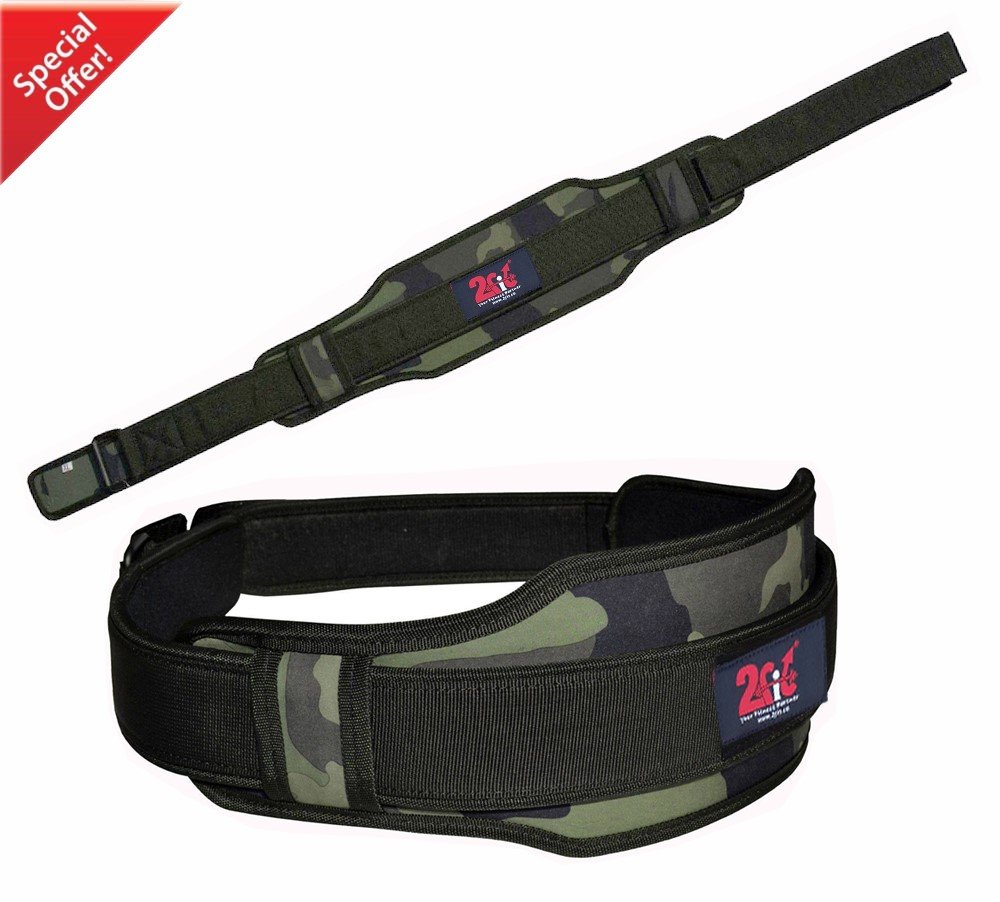 Fit Cinturón para levantamiento de pesas con correa de neopreno para sujeción