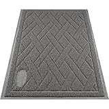 Pawkin Cat Litter Box Mat - Patented Design with Litter Lock Mesh - Extra Large - Durable - Easy to Clean - Soft - Fits Under Litter Box - Litter Free Floors