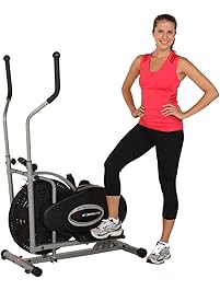 Exerpeutic Aero Air Elliptical with Equipment Mat