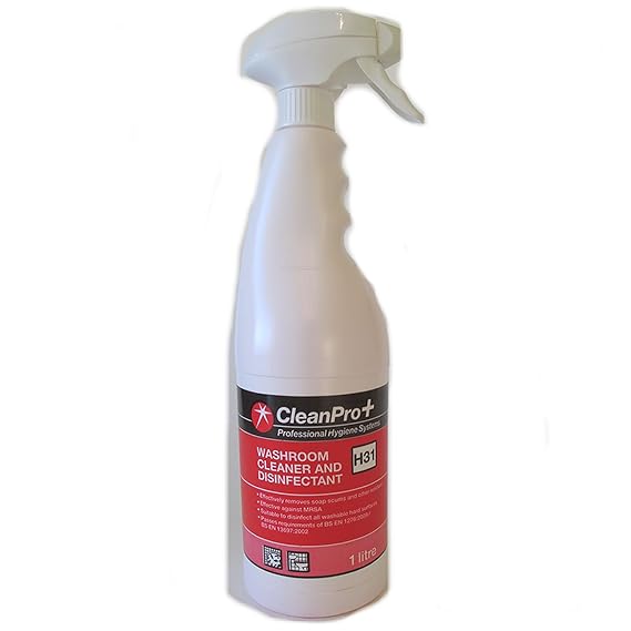 Clean Pro PLUS Washroom cleaner and disinfectant (1 lt) Amazon.co.uk